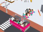 Passageiros de ônibus sobrecarregados