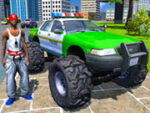 Acrobacias de Monster Truck o uso de simulador
