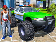 Acrobacias de Monster Truck o uso de simulador